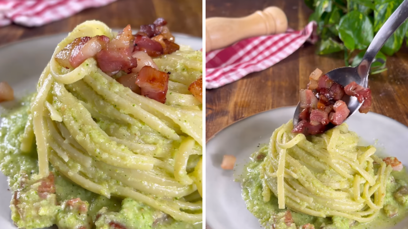 spaghetti broccoli